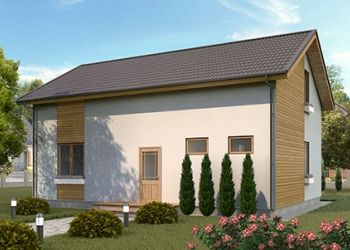Проект каркасного дома ПД-012